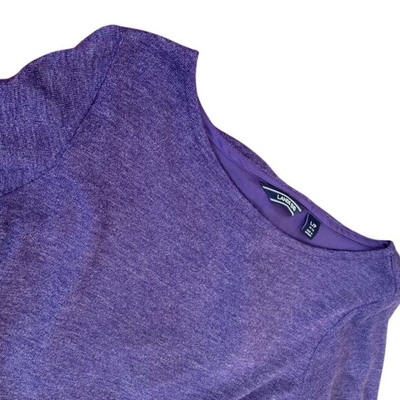 2 Lands' End Long Sleeve Boatneck Tops - Large Petite - Picture 5 of 7